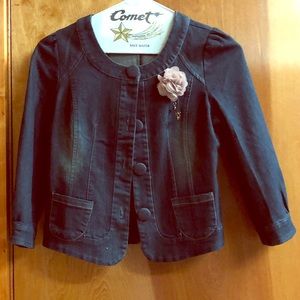 Denim Bolero Jacket